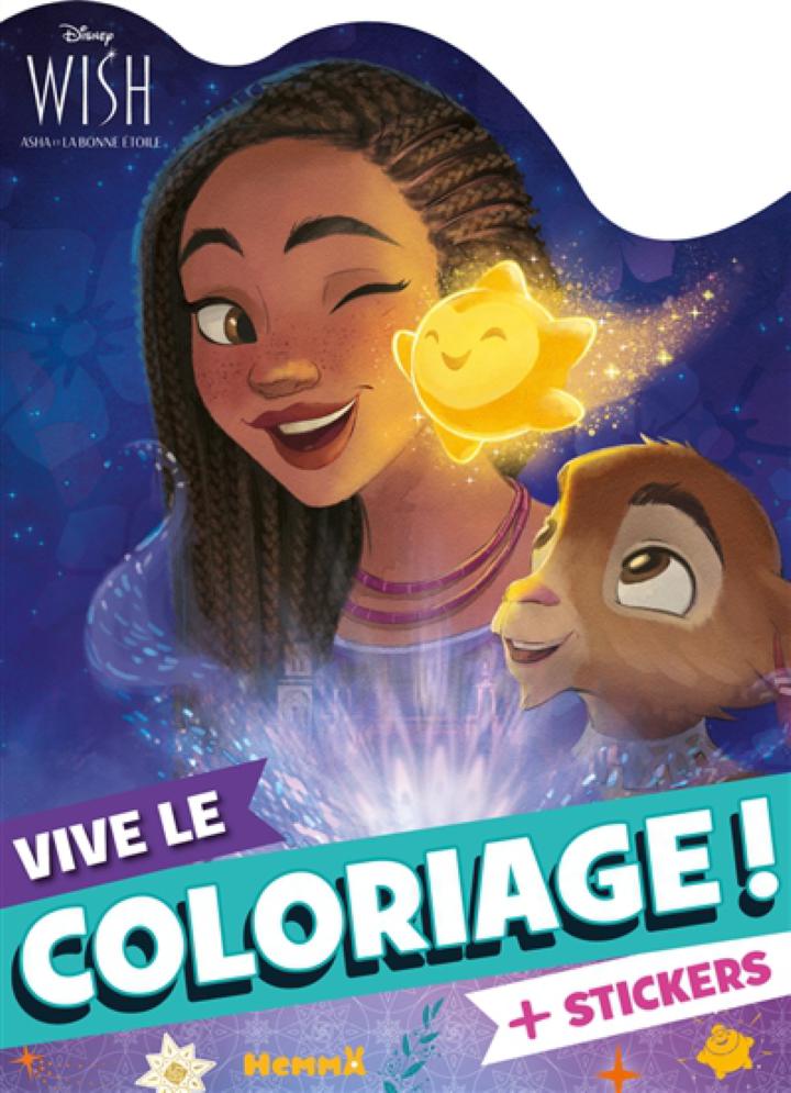 Disney Wish - Vive Le Coloriage ! - Livre-hemma-collectif