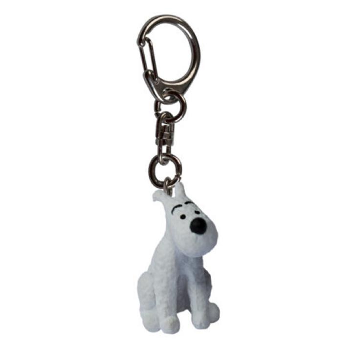 Tintin Porte Cles Pvc Milou Assis Cm Tintinimaginatio