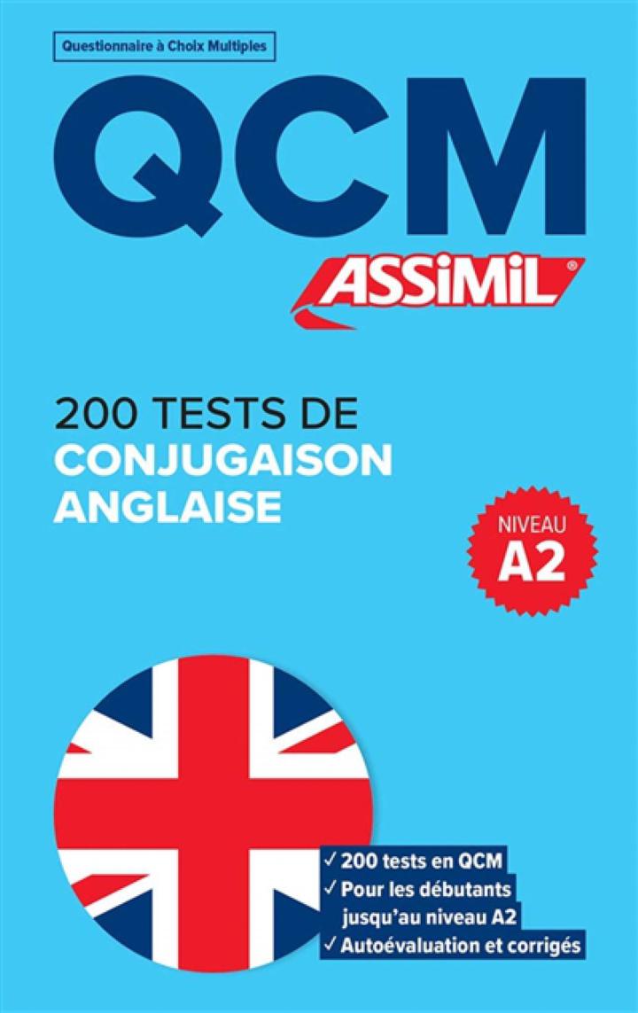 Assimil Qcm 200 Tests De Conjugaison Anglaise Niv A2 Hanol Valerie Assimil 9782700508369 3773