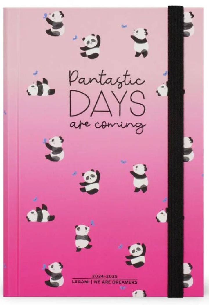 Legami AGENDA 16M 2024 2025 MEDIUM DAILY DIARY Panda AG2516037 Legami