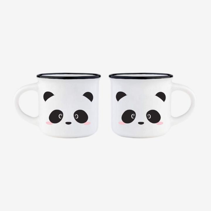 Legami-2 Coffee Mugs - Espresso For Two - Panda –