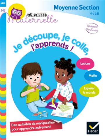 Cahier de Coloriage Et Découpage: Livre d'activité pour apprendre à  découper pour enfants de 3 ans et plus (Paperback)