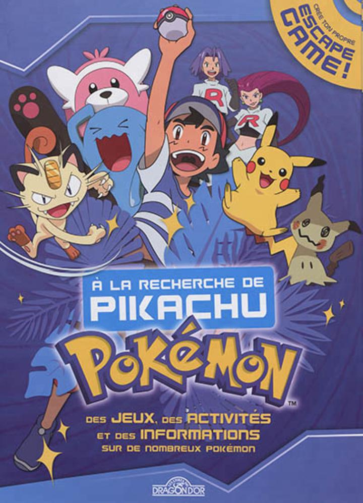 Pikachu et ses amis de Galar Pokémon dragon d'or livre