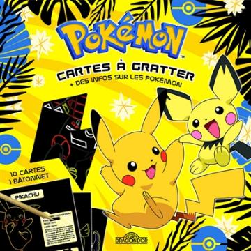 Pokémon – Cartes à gratter – Les nouveaux Pokémon de Paldea – Pochette avec  10 cartes à gratter et un bâtonnet – Dès 6 ans, The Pokémon Company