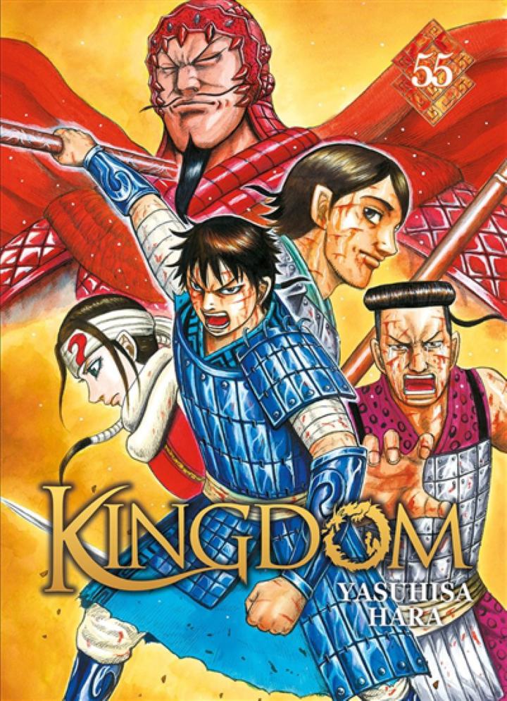 Kingdom Tome 55 Hara Yasuhisa Meian Manga Librairie Filigranes