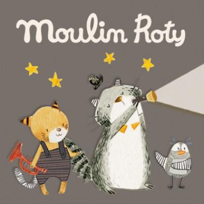 Veilleuse chat (USB) Les Moustaches - Moulin Roty