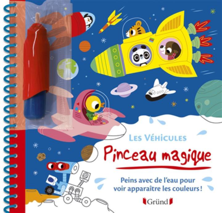 Livre Pinceau magique Licornes