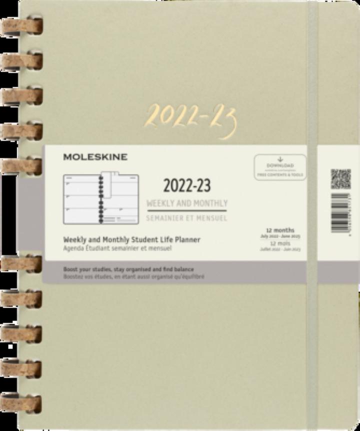 MOLESKINE Agenda Classic Large 2024 056598857177 1S/1P sandy brown HC A5 -  Ecomedia AG